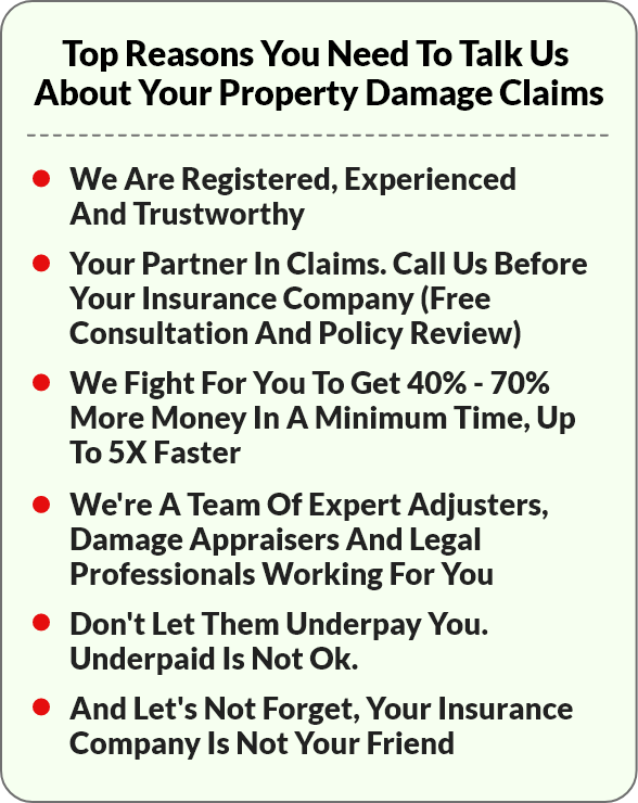 property damage claim
